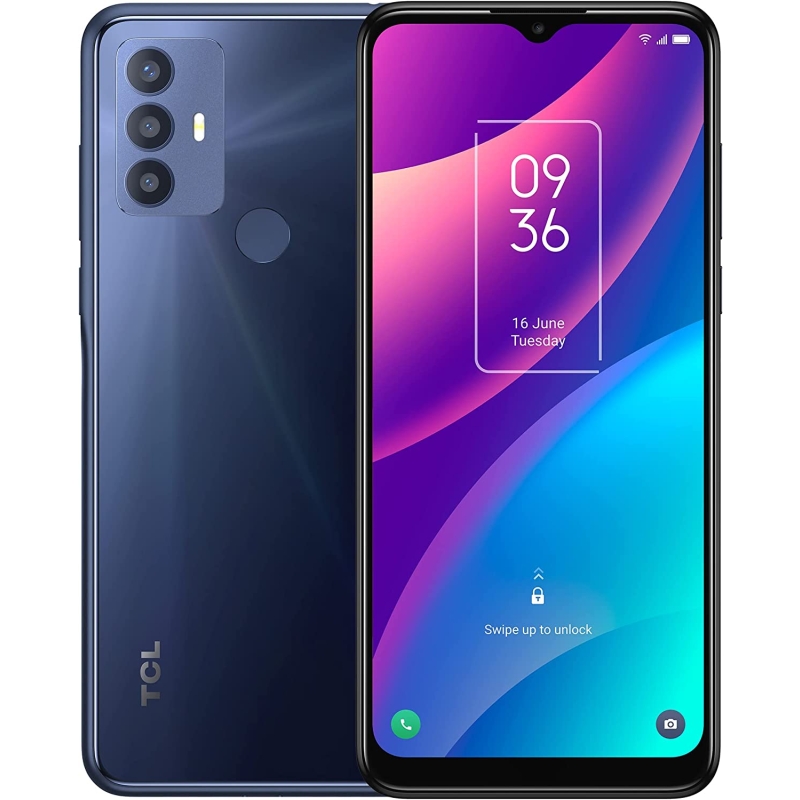 TCL 30 SE |2022| 6.52" Unlocked Cell Phone, 4+64GB Android Phone GSM Unlocked Smartphone with 50MP Camera, 5000mAh, Single SIM, US Version, Atlantic Blue(Not Support Verizon/Boost/5G) - Image 4